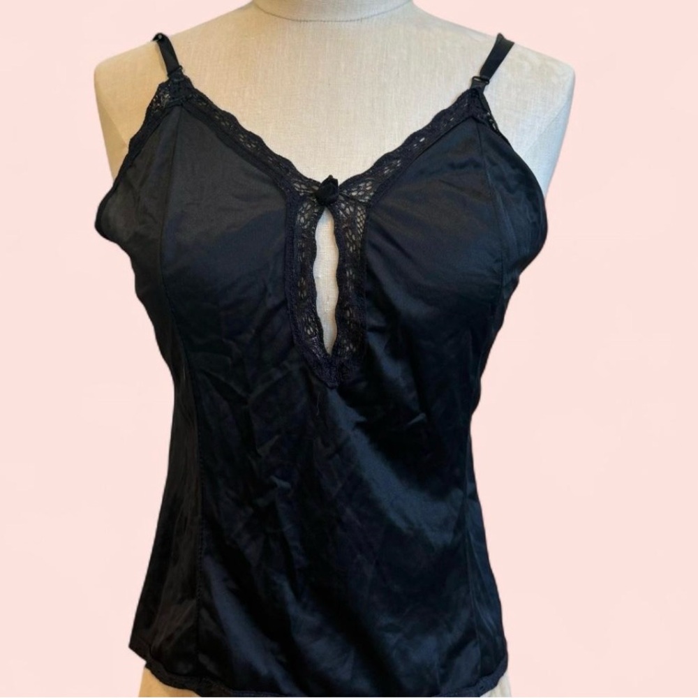 Black Lace Cami Top
